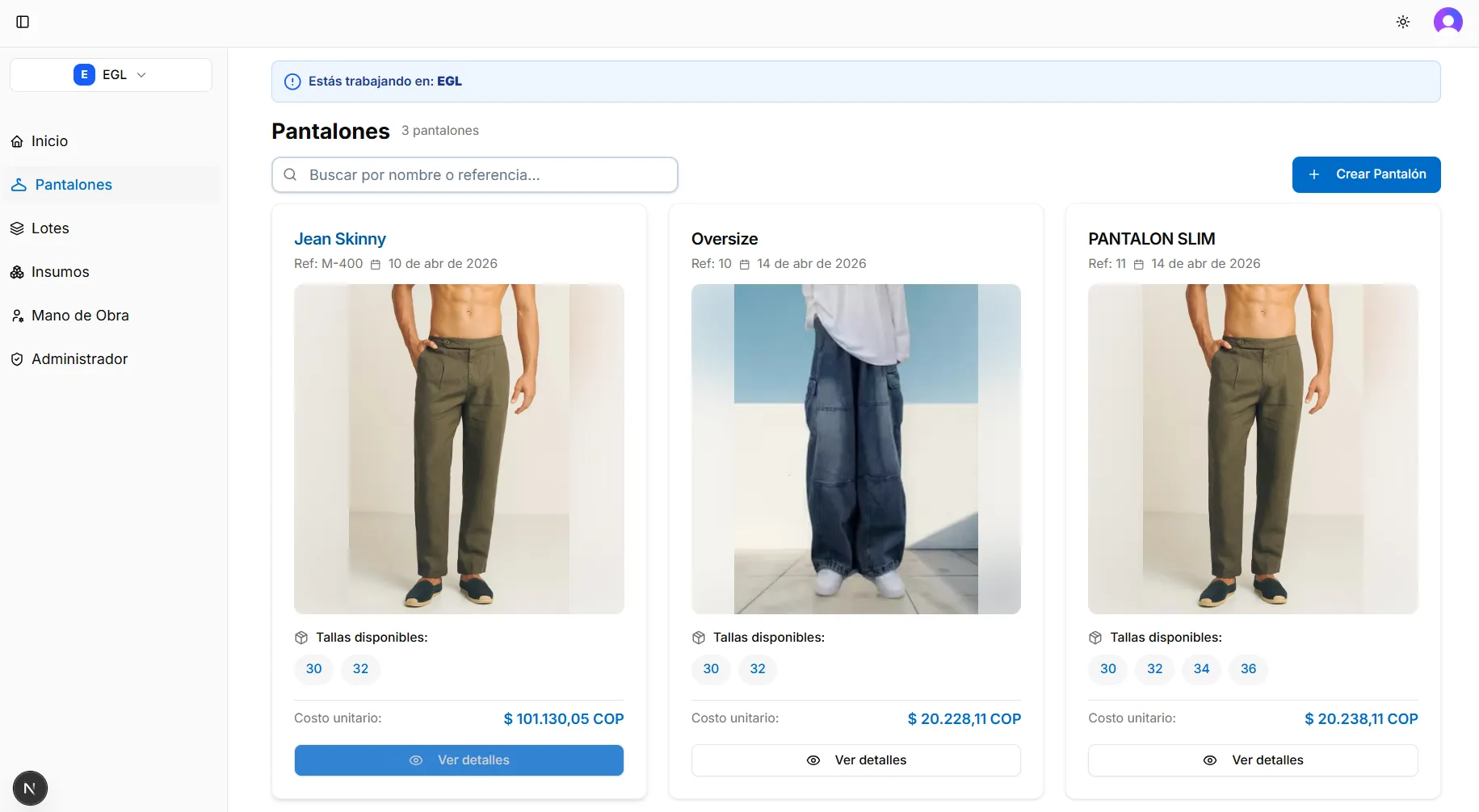 EGL | SaaS de Gestión de Inventario Multi-Tenant